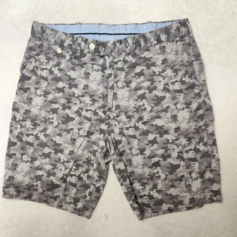 Polo Ralph Lauren Shorts Mens 36 Gray Camouflage 10